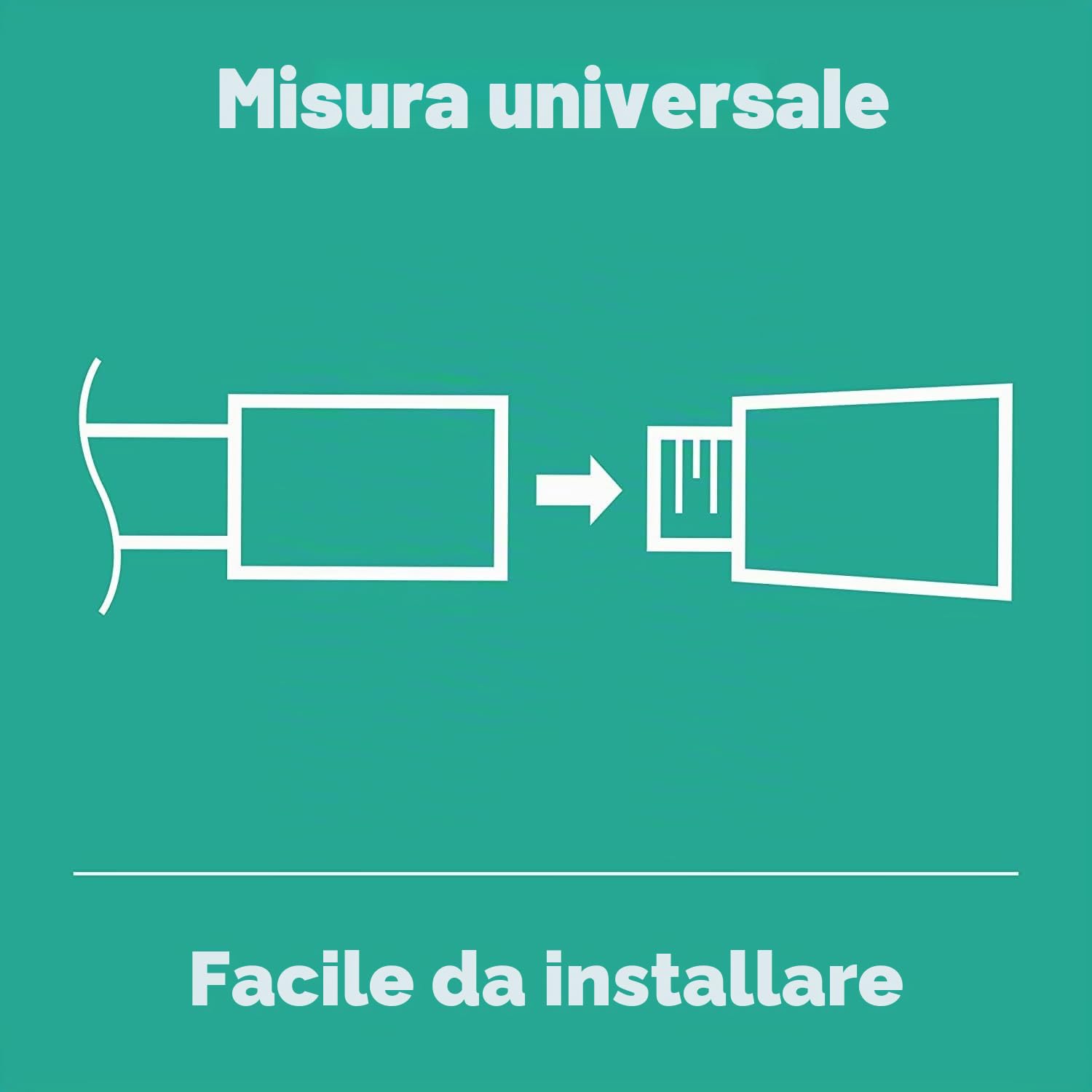 hansgrohe Pulsify Select S Doccetta 105 3 tipi di getto Active EcoSmart, bianco opaco, 24101700