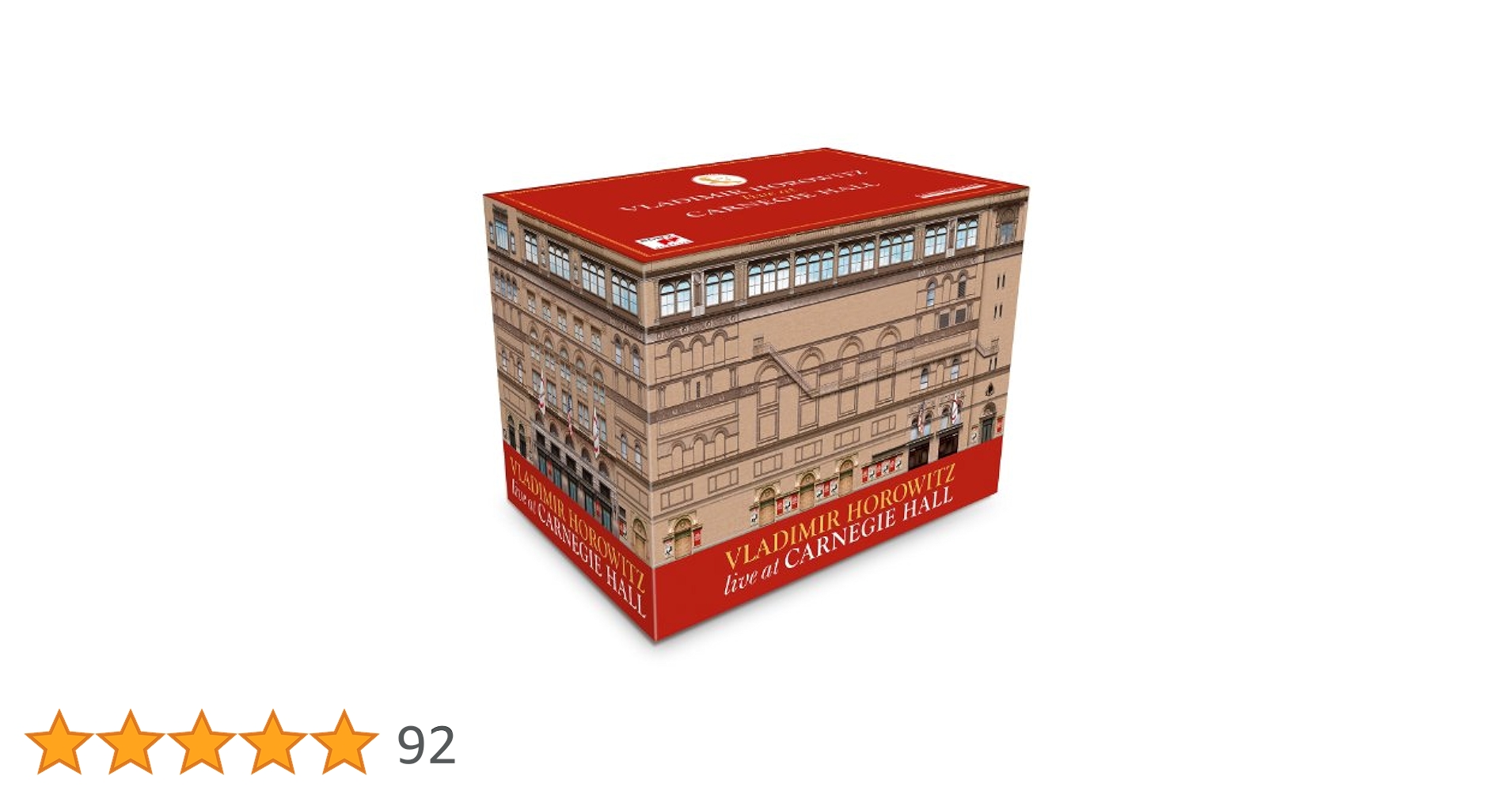Amazon.co.jp: Vladimir Horowitz live at Carnegie Hall