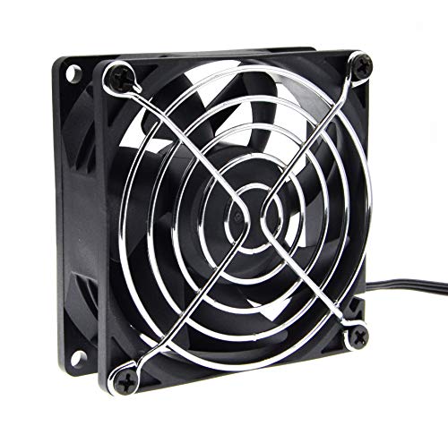 Sxdool 80Mm Dc 12V Waterproof Cooling Fan,80X80X25Mm High Speed Cfm,For Computer Chassis Cabinets Pc Cooler #TOP6