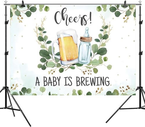 Fondo fotográfico 7x5ft para baby shower color 6 miniatura 5