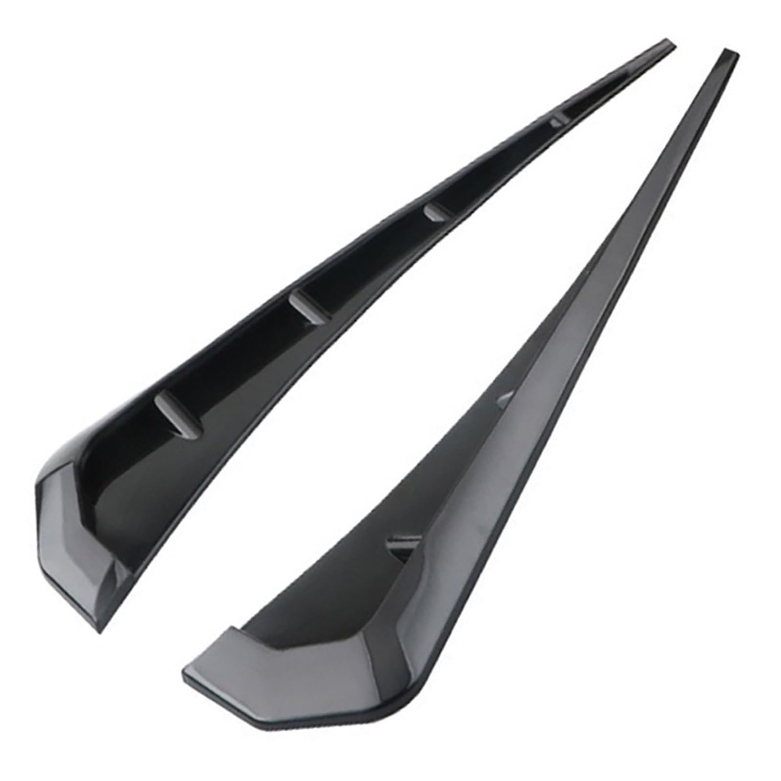 Side Vent Decor Sticker Fit for Ford Focus MK2 Mk2.5 MK3 Mk3.5 MK4 ST RS SE 2pcs Car Fender Side Vents Air Wing Vent Trim Sticker Car Fender Side Vents(Black)