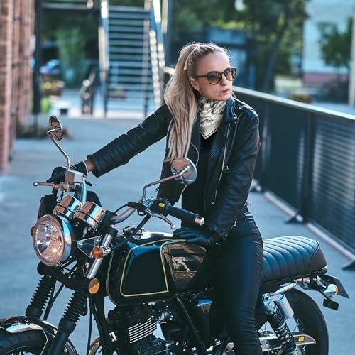 Unisex Neck Scarf 23"x23" Small Square | Headband Scarf Motorcycle Bandana Men & Women Head Scarf Breathable Lightweight3