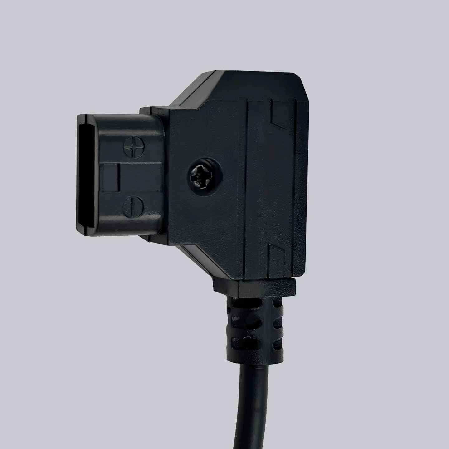 D Tap Male to 4 Port D-Tap Female Splitter Adapter Power Cable Compatible with ARRI RED Cameras, TILTA, Steadicam, IDX, V Mount Battery, with 1/4" Mounting Screw, 21“