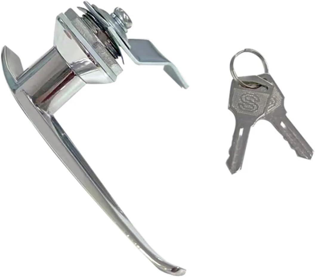 Handle Lock Distribution Box Control Cinet Door MS304 Electric Meter Switch with Key Zinc Alloy Locks 1Pcs