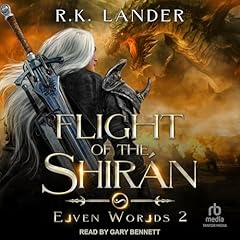 Flight of the Shir&aacute;n Audiolibro Por R.K. Lander arte de portada