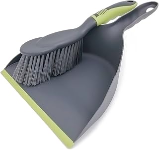 Dust pan Broom Dustpan Brush - Dust pan and Brush Set, Small Brush and Dustpan Set, Hand Broom and Dustpan Set, Handheld Broom and Dustpan Set are Used to Clean Kitchens, Tables, and Animal Cages.