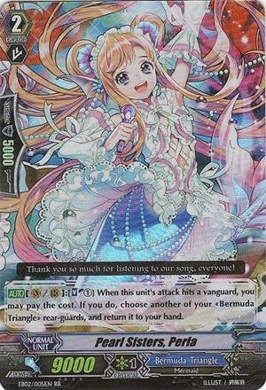 Cardfight!! Vanguard TCG - Pearl Sisters, Perla (EB02/005EN) - Banquete de Divas