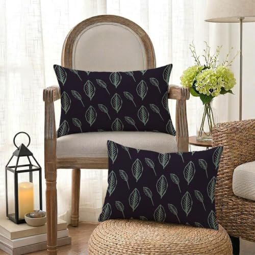 Coussin extérieur imperméable pour balcon et terrasse design noir - 6