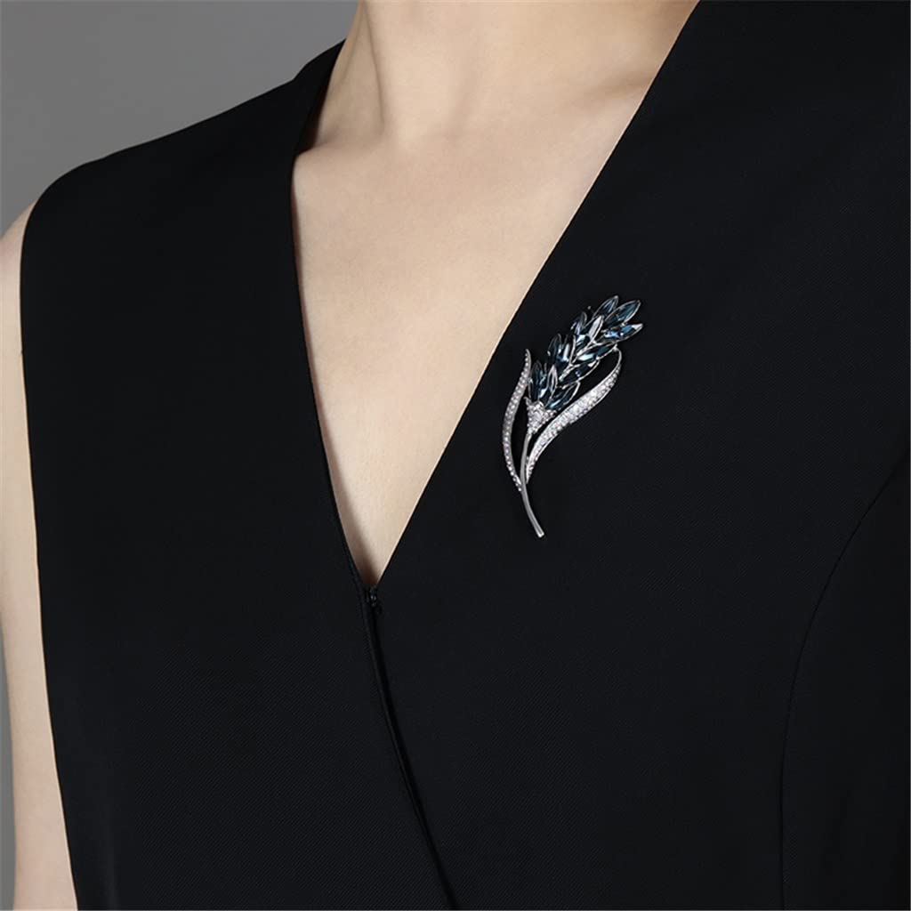 Weizen Brosche Feminines Temperament Corsage Anti-Beleuchtung Pin Anzug Kleid Mantel Mantel Zubehör