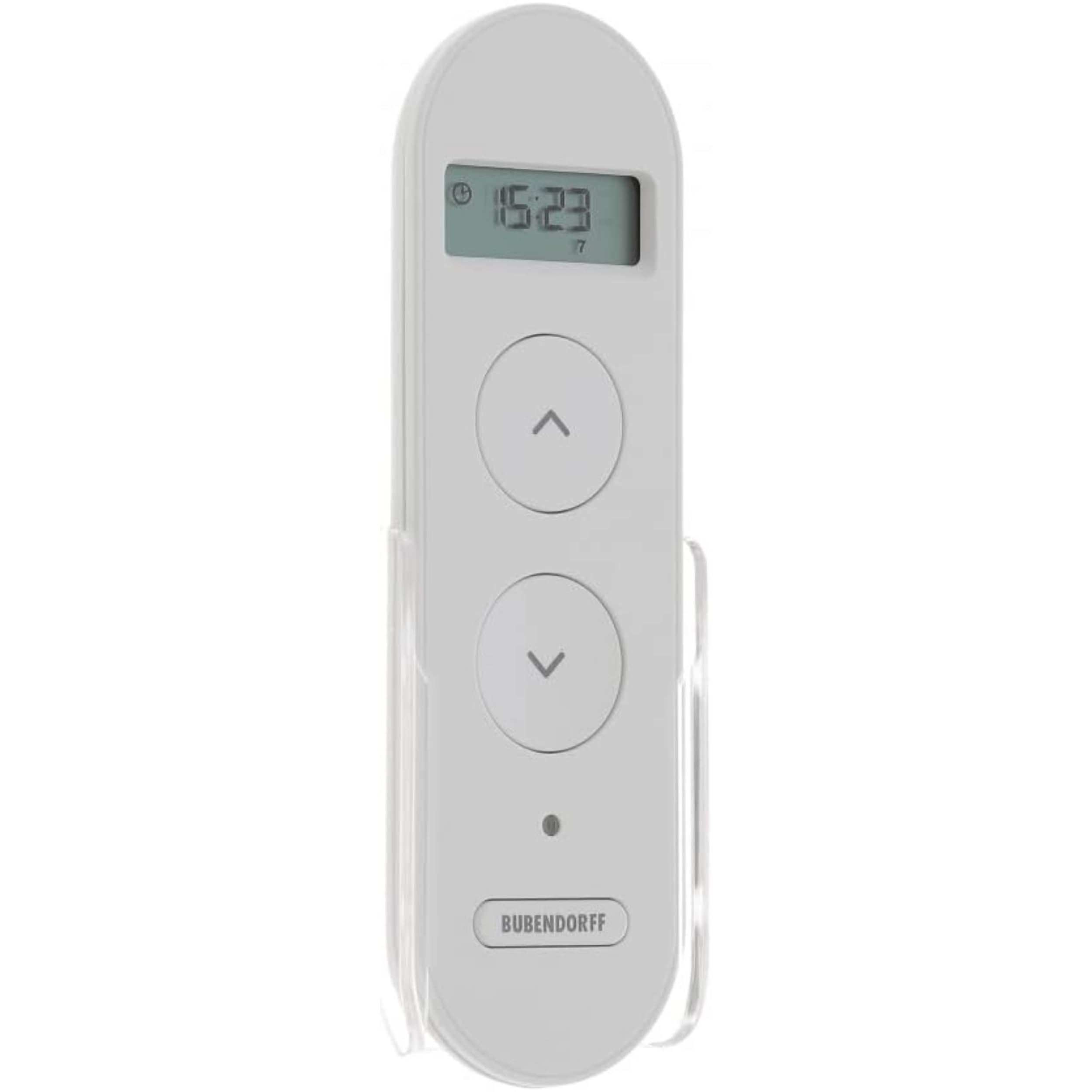 Télécommande Intelligente Multi-canaux avec Horloge pour Commande à Distance de volet Roulant - Compatible Moteur Radio et équipements Bubendorff - 5 Boutons - Blanc - Garantie Constructeur 2 Ans