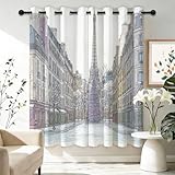 Utilisations larges: Ces rideaux conviennent à plusieurs styles de décoration et à différents espaces, notamment la chambre à coucher, le salon, le bureau, etc