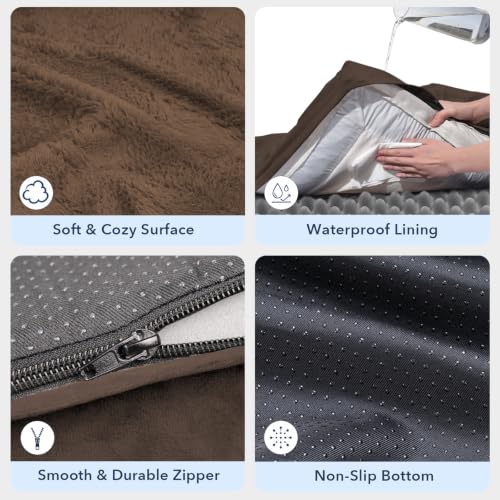 Image of Washable Dog Bed Orthopedic Waterproof for Medium Sized Dogs