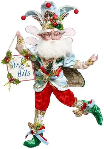 Mark Roberts Deck The Halls Fairy Small 11 Inches 51-64306 Christmas Decor Holiday Figurine Collectible Ornament