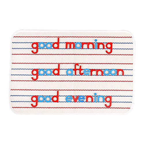 Kghios Montessori Rug Mat for Small Movable Alphabets Letters Montessori Preschool Spelling Learning Language Materials Toys (ONLY MAT)