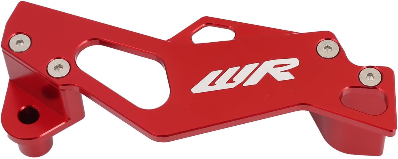 Motorcycle Rear Brake Disc Caliper Rotor Guard Protector For WR450F 2006-2021 /WR250F 2006-2021/ WR250X 2007-2017/WR250R 2007-2017 (Red)