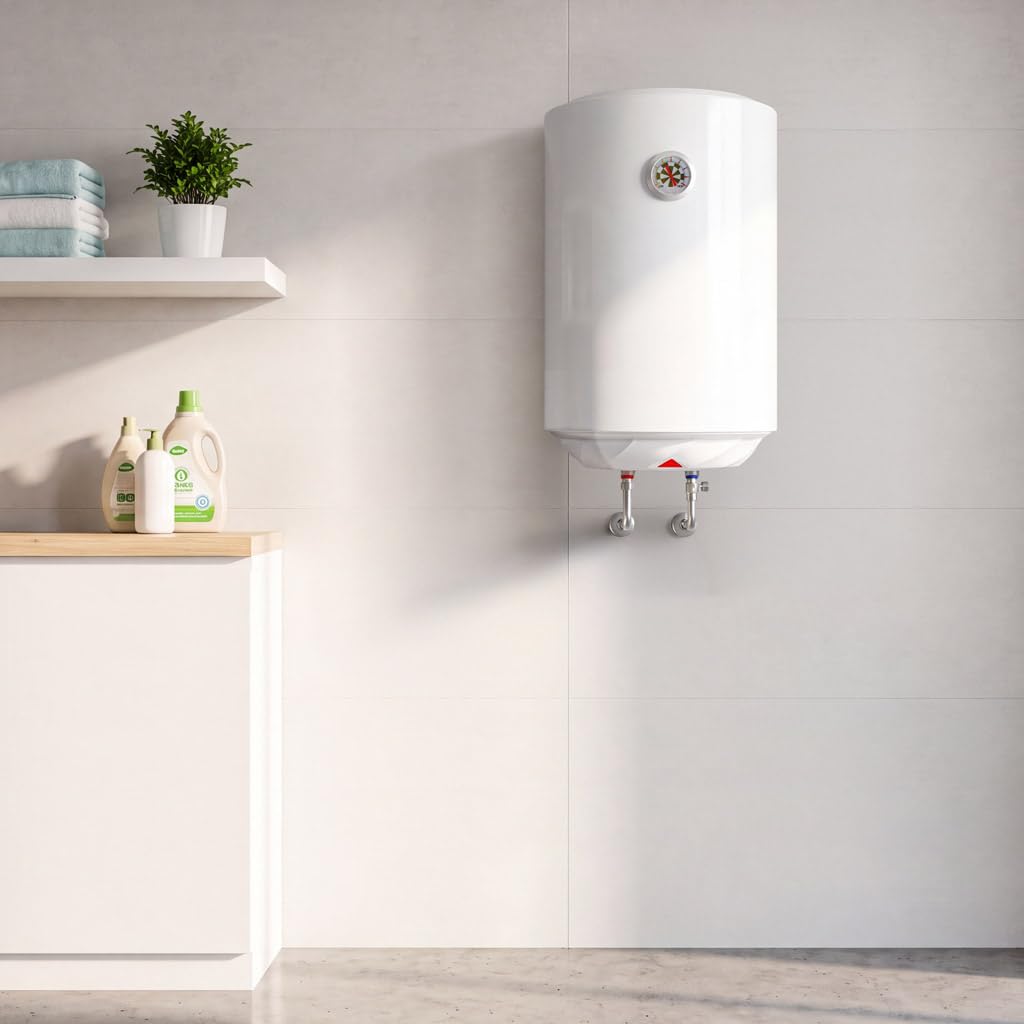 CATA CTR-30-M Scaldabagno elettrico Capacità 30 litri Potenza 1.500 W Sistema di superisolamento Modalità ECO intelligente Materiale acciaio rivestito di smalto titanio vetrificato