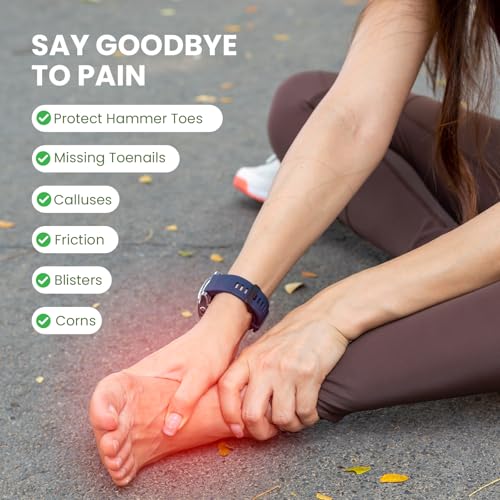 Protections d'orteils en silicone pour marcher sans douleur - 4