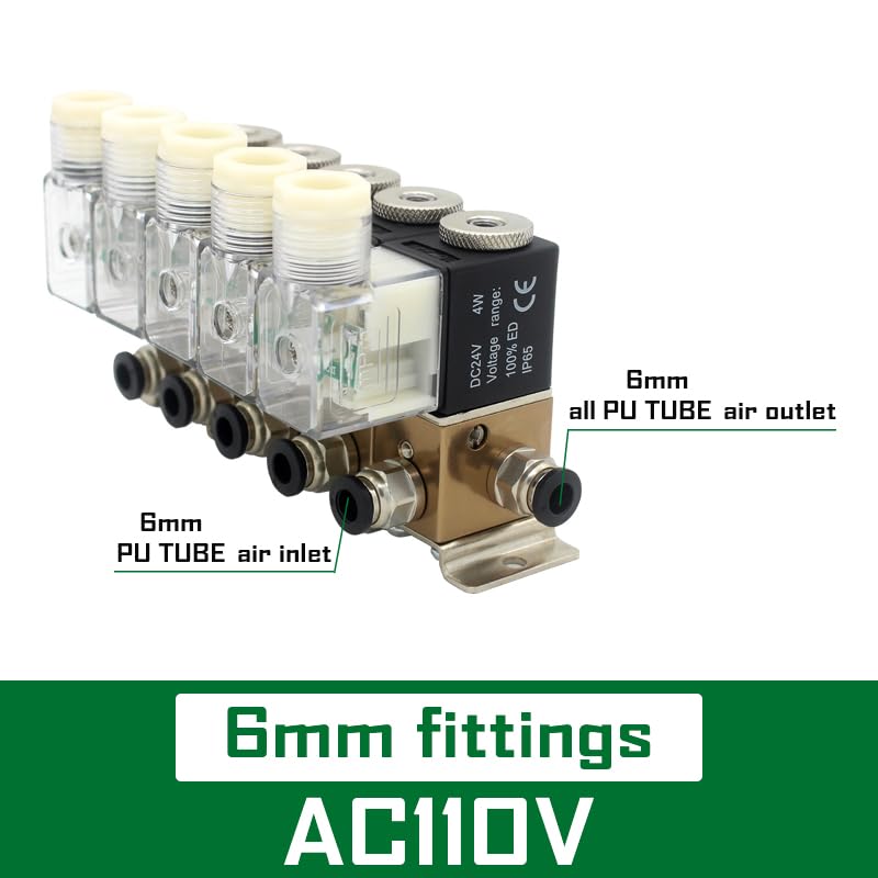 Électrovanne pneumatique 3V1-06 pour résoudre les pertes de pression de ventouse - 3