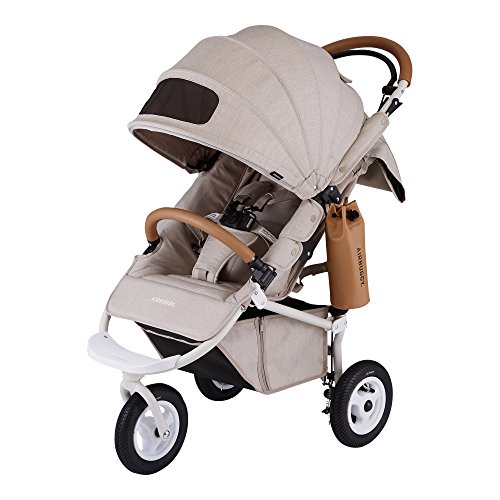 エアバギー AirBuggy ココ ブレーキ エクストラ フロムバース アースサンド A型 3輪ベビーカー 新生児から使用可能 メッシュクッション内蔵・専用レインカバー付き ABFB1002