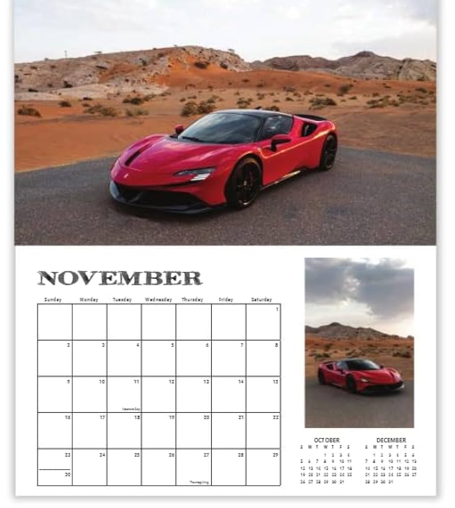 ★レア★The World Of AMG Calendar2025-EVO014 Mercedes W 124 - 2025 Wall Calendar // Cars / Motoring