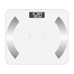 Bluetooth Smart Body Fat Scale with iOS Android App - Digital Body Bathroom Scale for Body Weight Body