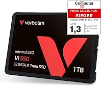 Verbatim Vi550 S3 1TB SATA III SSD 2.5" - 550MB/s olvasási sebesség, PC és laptop 6