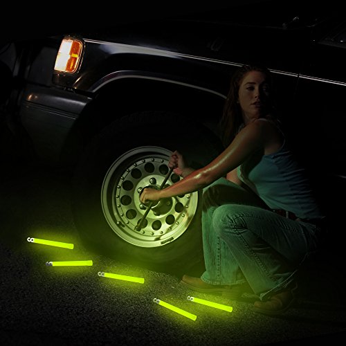Be Ready - Industrial Grade 12 Hour Illumination Emergency Safety Chemical Light Glow Sticks (12 Pack Yellow) #TOP3