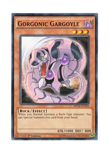 Amazon.co.jp: 遊戯王 英語版 MP14-EN193 Gorgonic Gargoyle ゴルゴ