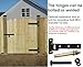 Heavy Duty Gate Hinges 900 Lbs Capacity - 13