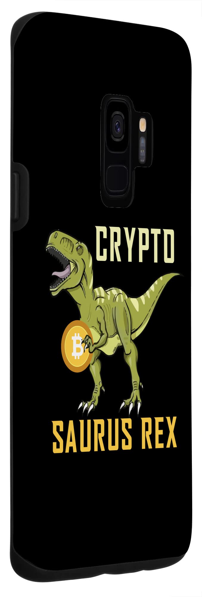 Amazon.com: Funda para Galaxy S9 Cryptosaurus Crypto Saurus Rex Bitcoin  Dino T-Rex : Celulares y Accesorios