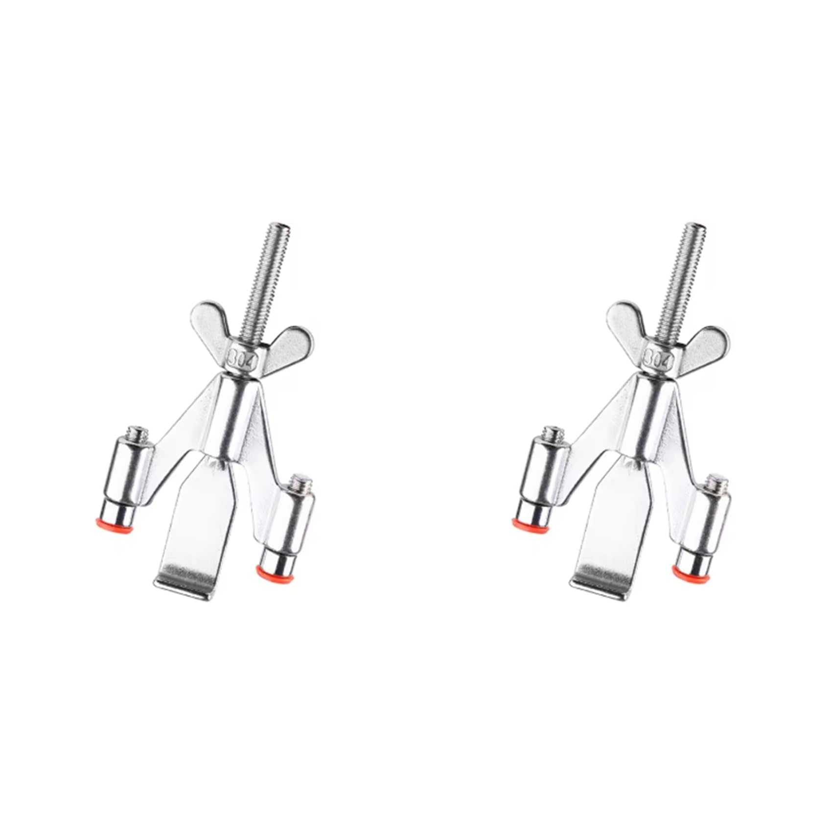 Jnchdghwa Silver 2X Portable Hotel Door Lock Live Alone Door Home Travel Safety Childproof Stopper Door Lock Anti-Theft Door