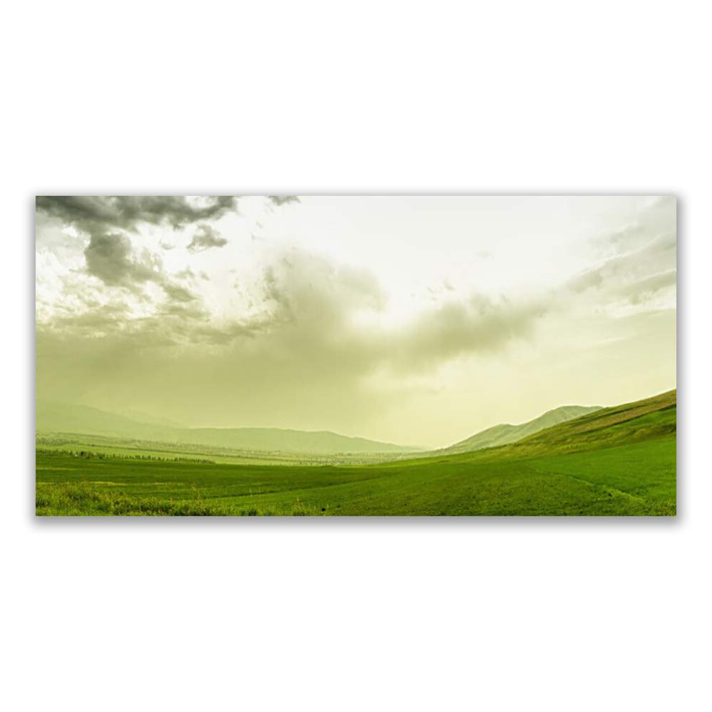 Tableau nature meadow de 120x60cm pour salon moderne et déco murale