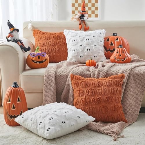 ZB.soar Halloween Pillow Covers 18x18 inch Set of 2 - image 7