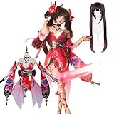 [乃宇撮] 崩壊 スターレイル コスプレ 豪華版 花火 コスプレ衣装 はなび アニメ ハロウィン 文化祭 パーティー 大人用 仮装 崩壊スターレイル (花火、XXL)