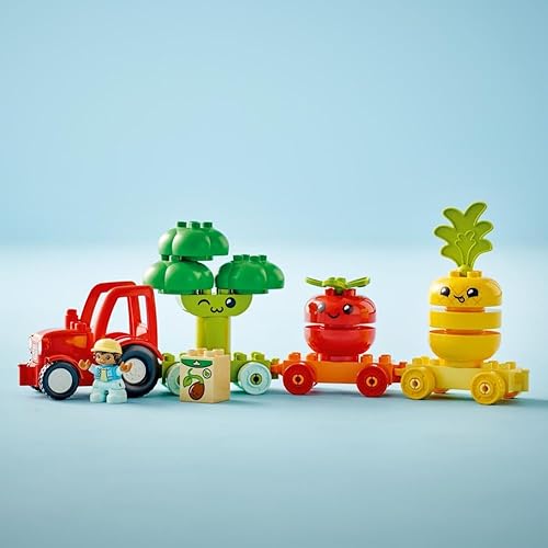 Miniatura 4 de LEGO 66776 DUPLO - Paquete de regalo de frutas y verduras, juguete educativo para niños pequeños de 18 meses más Cultiva tu propio y cosecha de