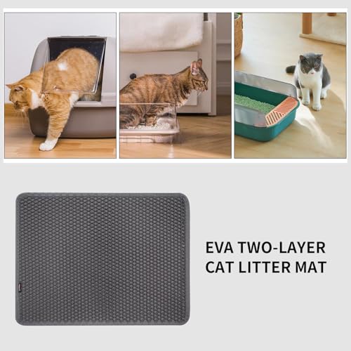 Tapete Para Caixa de Areia de Gato - Tapete EVA para Prender Sujidade de Gatinho para Caixa de Areia