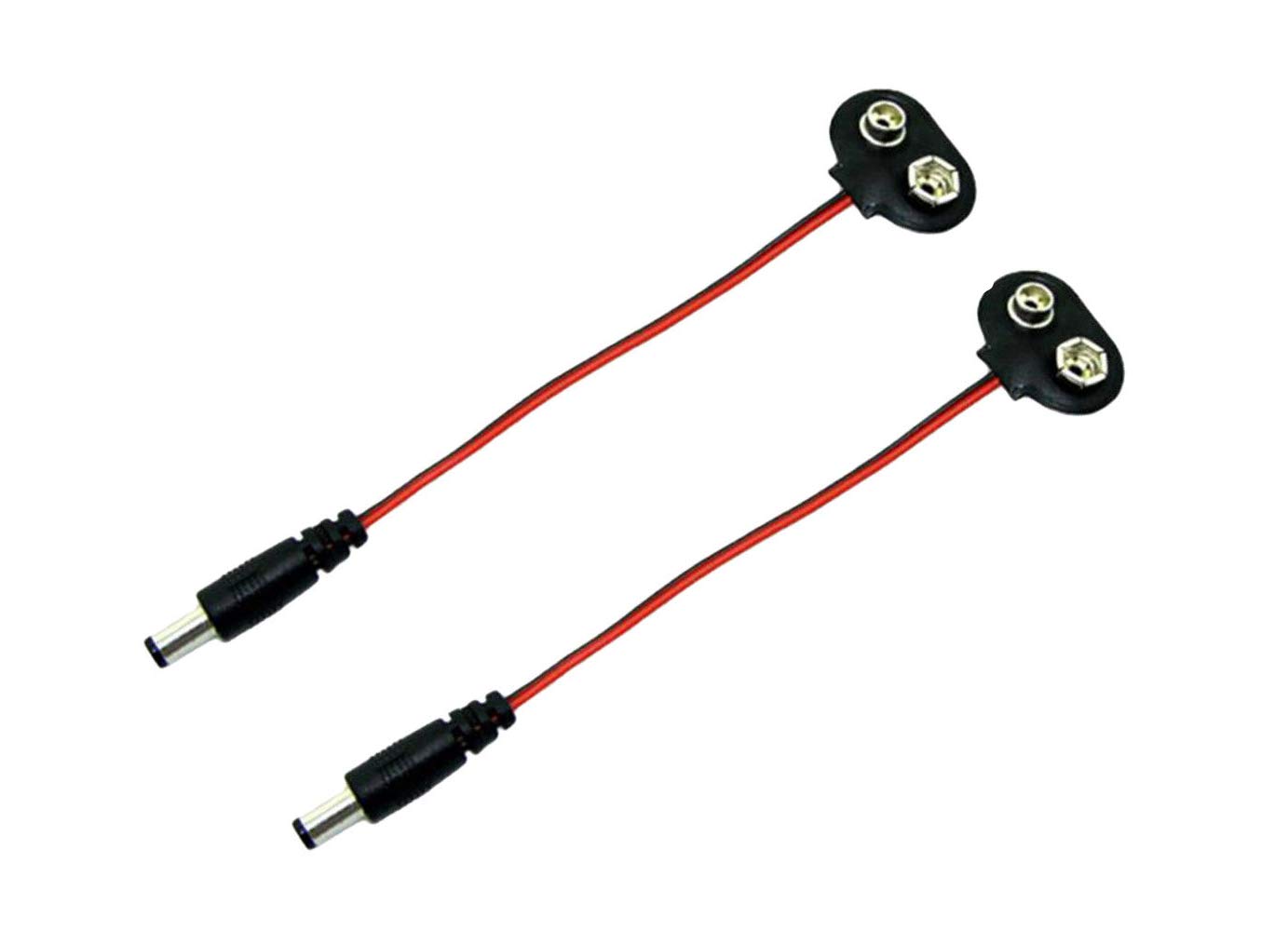 CentIoT - 9V Battery snap Power Cable to DC 9V Clip Male line Battery Adapter Suitable for arduin and Other MCUs - 2 PCS (B01MXDC51Y) Amazon Price History, Amazon Price Tracker