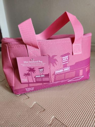 トレーダージョーズ Trader Joe's ミニ保冷バッグ ピンクのサムネイル