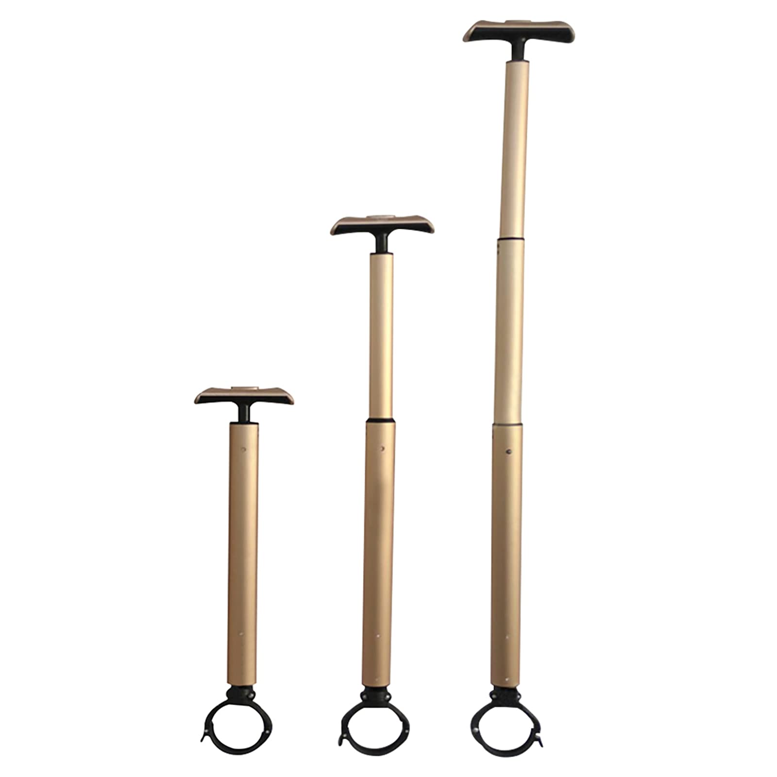 Einstellbare Selbstbalancierende Scooter Hoverboard Lenkerverlängerung Kniestangengriff Armlehne für Scooter 6,5'' 8'' 10'' Teleskop-Design,Gold