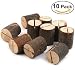 Haperlare 10pcs Rustic Wood Table Number Holders Wooden Place Card Holder Wooden Wedding Card Holder Made of Natural Hardwood for Home Birthday Party Rustic Wedding Decorations
