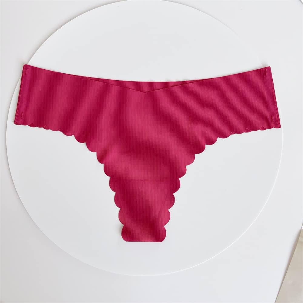 Aogda Thongs for Women Seamless Underwear Low Rise Panties Thong - Image 7