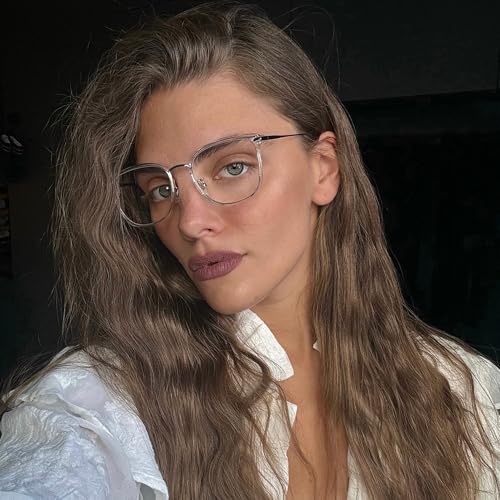 Image of GUDVUE Blue Light Glasses for Woman, Blue Light Blocking Glasses for Women, Anti Glare /UV400 /Eye Strain