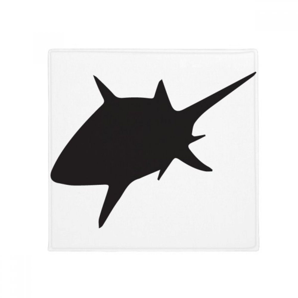 Cadeau 50x50cm original avec ce tapis de sol requin multicolor anti-slip