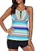 Eternatastic Women Spot Polka Dot Tankini Swimwear Two Pieces Swimsuit Set