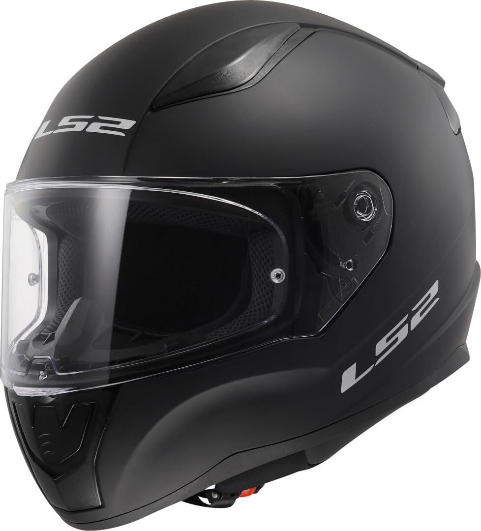 LS2 Motorcycle Helmets-Rapid Matt, Black, Size M