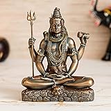 Idole du Seigneur Shiva – Belle idole finition antique – Cadeau de décoration d'intérieur