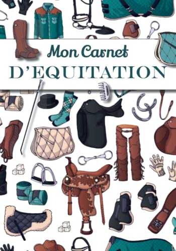 Mon Carnet d'équitation - Journal de Poney: Journal de...