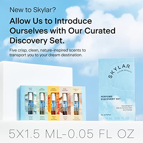 Skylar Eau De Parfum New Discovery Set: Clean Perfume Samples For Women And Men - Perfume Sample Set, Fragrance Sets Mini Perfumes For Women Hypoallergenic And Vegan - Fresh Perfume Samples (5X1.5Ml) (Discovery Set 1) #TOP2