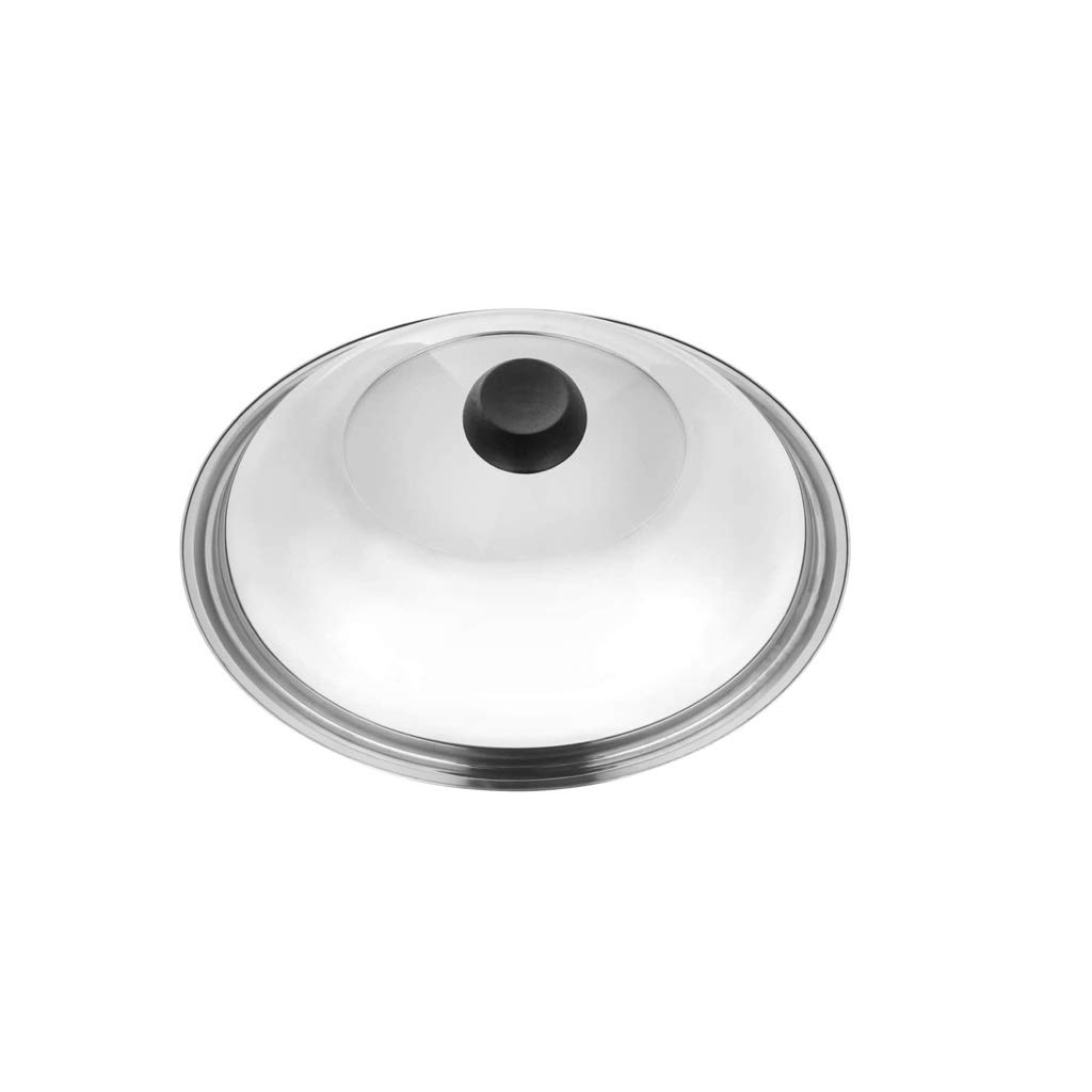 Cache-pot en acier inoxydable de haute qualité avec finition verre visible