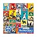 Re-marks Retro Dogs Puzzle, 300-Piece Jigsaw Puzzle for All Ages